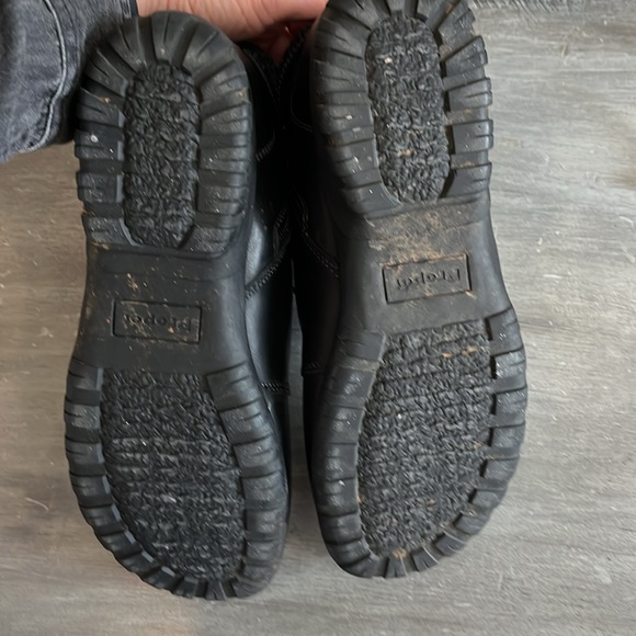 Propet Delaney Women's Leather Black Ankle Boots Size 8 - Picture 9 of 11